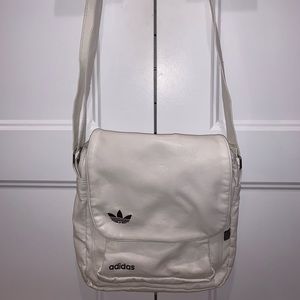 Adidas White Travel Crossbody Bag